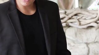 Sleazy harlot 18 yo Sammie Daniels riding her teachers cock