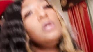 cherokee gigantic titties jiggling while giving sloppy fellatio