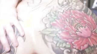 goddess Beauty Wednesday Nyte Bounces Her Tattoed Butt On Boyfriend's Cock To