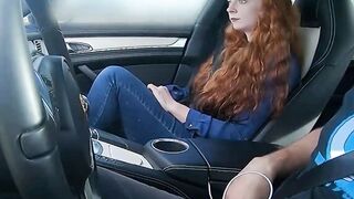 19 Year Mature Red Blowjob Amateur Rose Jizzes With Anal And Snatch Fucking!