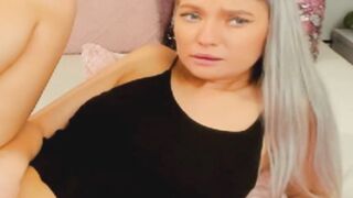 Blonde Naughty Babe Rubbing Her Sweet Pussy