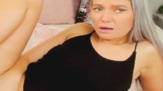 Blonde Naughty Babe Rubbing Her Sweet Pussy