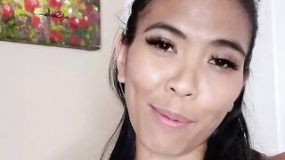 Huge Haired chinese Jada Kai Sucks Her Man Every Day During Quarantine