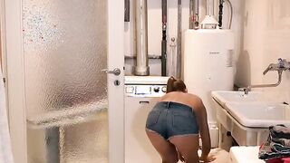 DIRTY INLAWS Katy Rose and Alexis Crystal Rough Fun With