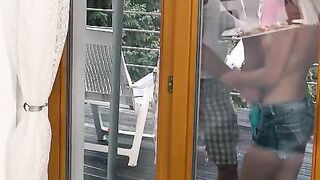 DIRTY INLAWS Katy Rose and Alexis Crystal Rough Fun With