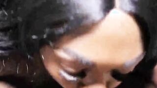 crazy oral sex game mrsfeedme slobs on huge ebony dick