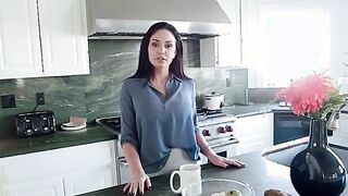 Hot MILF Gets Her Big Tits Fondled By Stepson