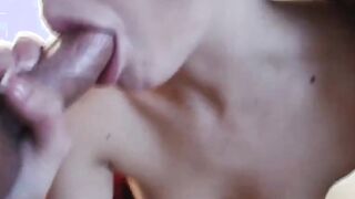 Friend's GF gives me an pretty Hottie blowjob