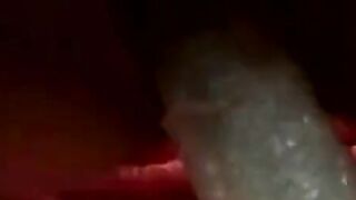Red Haired mom uses a sex sex sex toy on herself