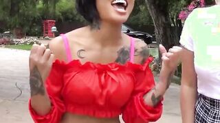 SCAM ANGELS - Honey Gold and Summer Day Hot Fun