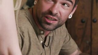 Busty stepsis use her big tits seduces her stepbro