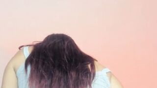 Awesome Babe Shoves Her Fingers In Her Pussy