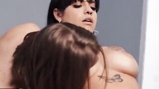 Mofos - Melody Foxx Is Mad For Catching Her Bf Tyler Steel Cheating But Retracts