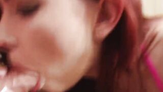 Red Bj 19 year old hungers for my raging boner