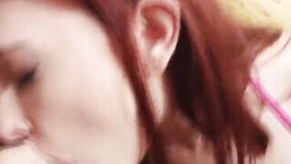 Red Bj 19 year old hungers for my raging boner