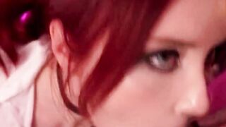 Redhead Student With Big Tits Playful Sucks, Doggystyle Fuck and Swallows Cum