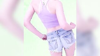 Super cute teen loves to play with dick at her audition