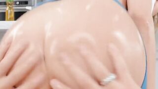 Reality Kings - Xander Corvus Oils Up Kayla Kayden's Gigantic Round Jugs