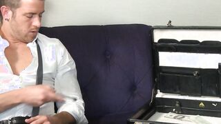 Perfect double blowjob by hot MILFs