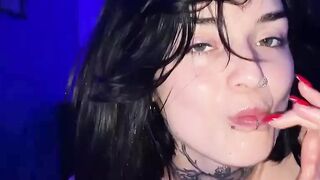 Amateur Goth Girl Gets Fucked Raw after a Night out
