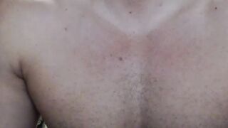 Impressive tattoo shaved hair masturbating Part 2
