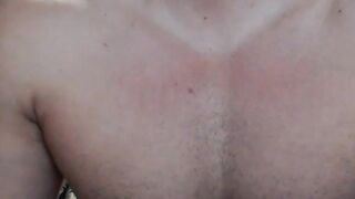 Impressive tattoo shaved hair masturbating Part 2