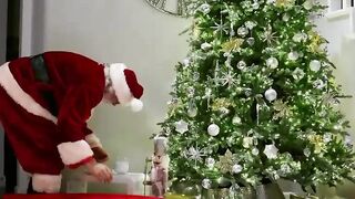 Romi Rain & Keiran Lee Cuckold A Voyeuring Santa Claus