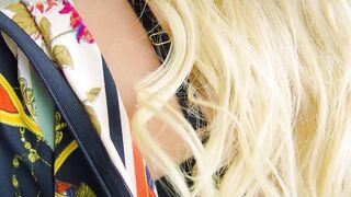 Amazing blonde MILF model Jessa Rhodes