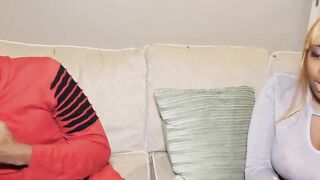 coco jay phat snatch 18yr swallows huge african penis