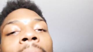 coco jay phat snatch 18yr swallows huge african penis