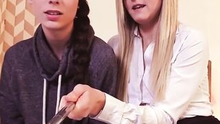 LOS CONSOLADORES Goddess Sicilia & Arwen Gold Into Crazy Cutie