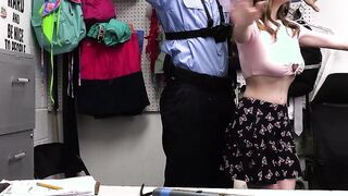 Teen Kandii avoided jail on a big cock