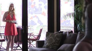 Busty lesbian milf neighbor facesit teen