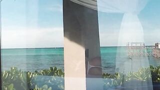 She Fucked His Face and then Ride His Big Cock