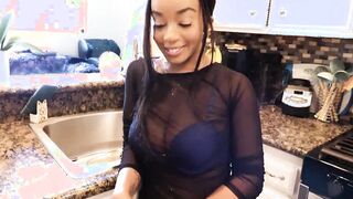 Creampie My Busty Black Step Daughter