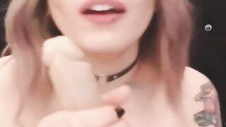 Sweet Smiling Twat With Mouth Nailed Her Hole
