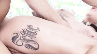 Karma RX Wants Him To Cum On Her Tattoos &