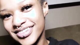 Houston, slender thick freak raven swallows Bae yellow fucked