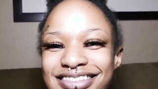 Houston, slender thick freak raven swallows Bae yellow fucked