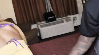 Bombshell newbie golden honey fucks big black dick king kreme