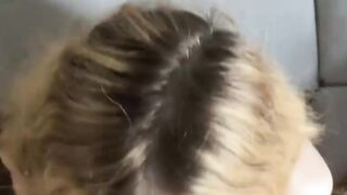 Slutty British Blonde Teen Takes Huge Fa