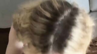Slutty British Blonde Teen Takes Huge Fa