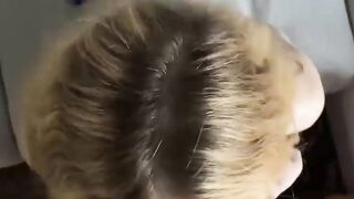 Slutty British Blonde Teen Takes Huge Fa