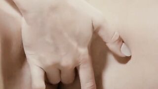 Sultry babe fucks her tight wet twat with her sex sex toy