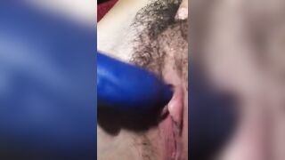 Huge Melons step daughter shows off her solo skills