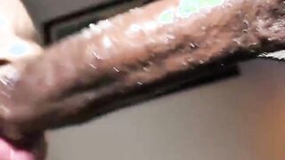 babe mixed blexican diamond banks fucks huge african cock roommate