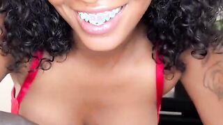 When September Reign Starts Sucking Off Her Bfs Cock He Breaks