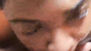 her pussy looks soo amazingly Beauty chocolate freak fucks big black cock