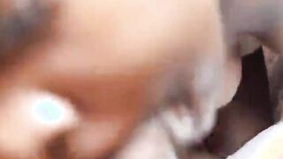 her pussy looks soo amazingly Beauty chocolate freak fucks big black cock