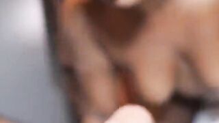 her pussy looks soo amazingly Beauty chocolate freak fucks big black cock